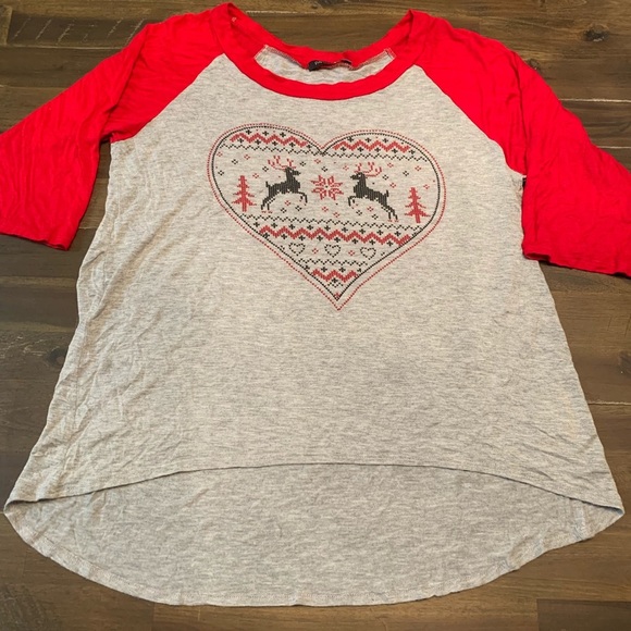 Papermoon Holiday Graphic Baseball T-shirt Size M - Picture 1 of 5